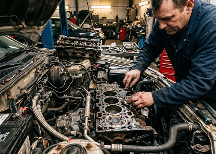 Audi Conta Yanığı Tamiri