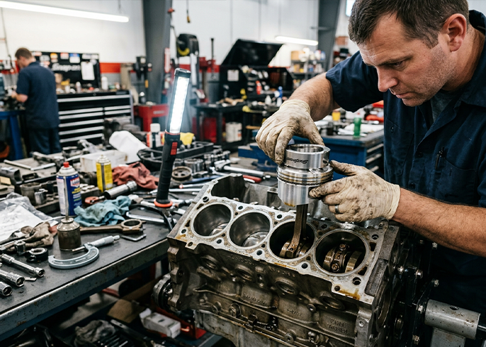 Audi Piston & Segman Değişimi